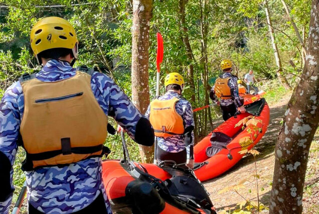 Descenso del Río Cares Canoa-Raft